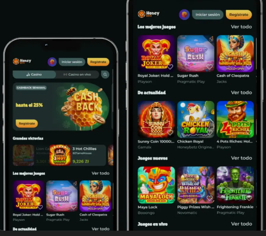Honeybetz app