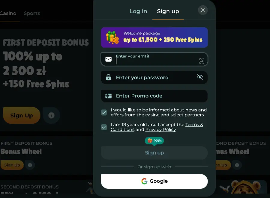 Honey betz login